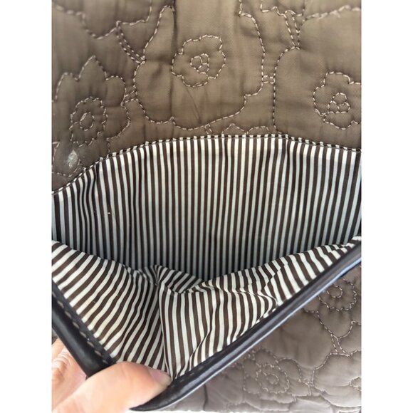 Thirty-One‎ Brown Quilted Crossbody Bag W Adjustable Strap & Front Zipper Pocket - Picture 9 of 16